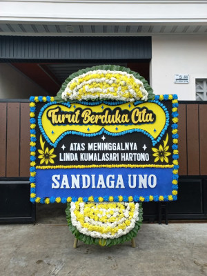 Papan Bunga Duka di Kwarakan